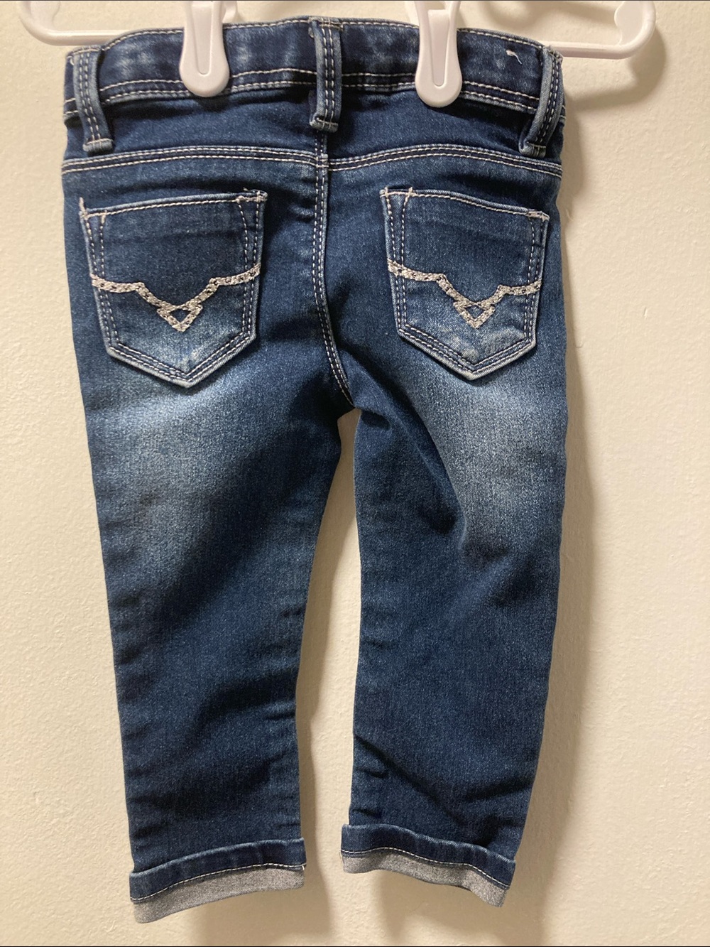 Squeeze Rhinestone Jeans - Picture 2 of 4